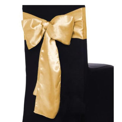 Satin Sash - Yellow Gold